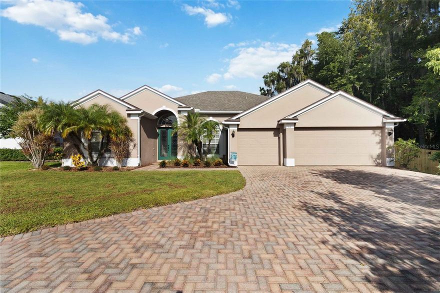 Sitting on just under a ½-acre lot, this 4-bedroom, 3-bath pool home offers the perfect blend of comfort, privacy, and convenience. Ideally located within the gated community of Tuskawilla Trace, the home is walkable to restaurants, parks, grocery stores, coffee shops, and scenic walking/biking trails—yet tucked away at the end of a quiet cul-de-sac, all within an A-rated school district.


Step inside to soaring ceilings up to 12’ with knockdown texture, a split floor plan, and abundant natural light. The spacious owner’s suite includes a cozy out cove—perfect for a home office or reading nook—while three additional bedrooms are tucked away toward the back for added privacy. The 3-car garage provides additional storage and convenience.


Enjoy true Florida living with a screened pool and patio (pool resurfaced 2019, pump replaced 2023, re-screened 2025), and entertain with ease at the newly built 2025 fire pit overlooking the expansive backyard, which backs to untouched wooded land. The backyard also features a producing organic garden bed and updated landscaping.


Updates for peace of mind: roof (2019), A/C (2019), water heater (2019), epoxy garage floors, generator hookup (2019), HVAC ducts (2025), driveway resealed (2025), partial fence replacement (2025). 


This home truly has it all—space, privacy, upgrades throughout, and an unbeatable location.