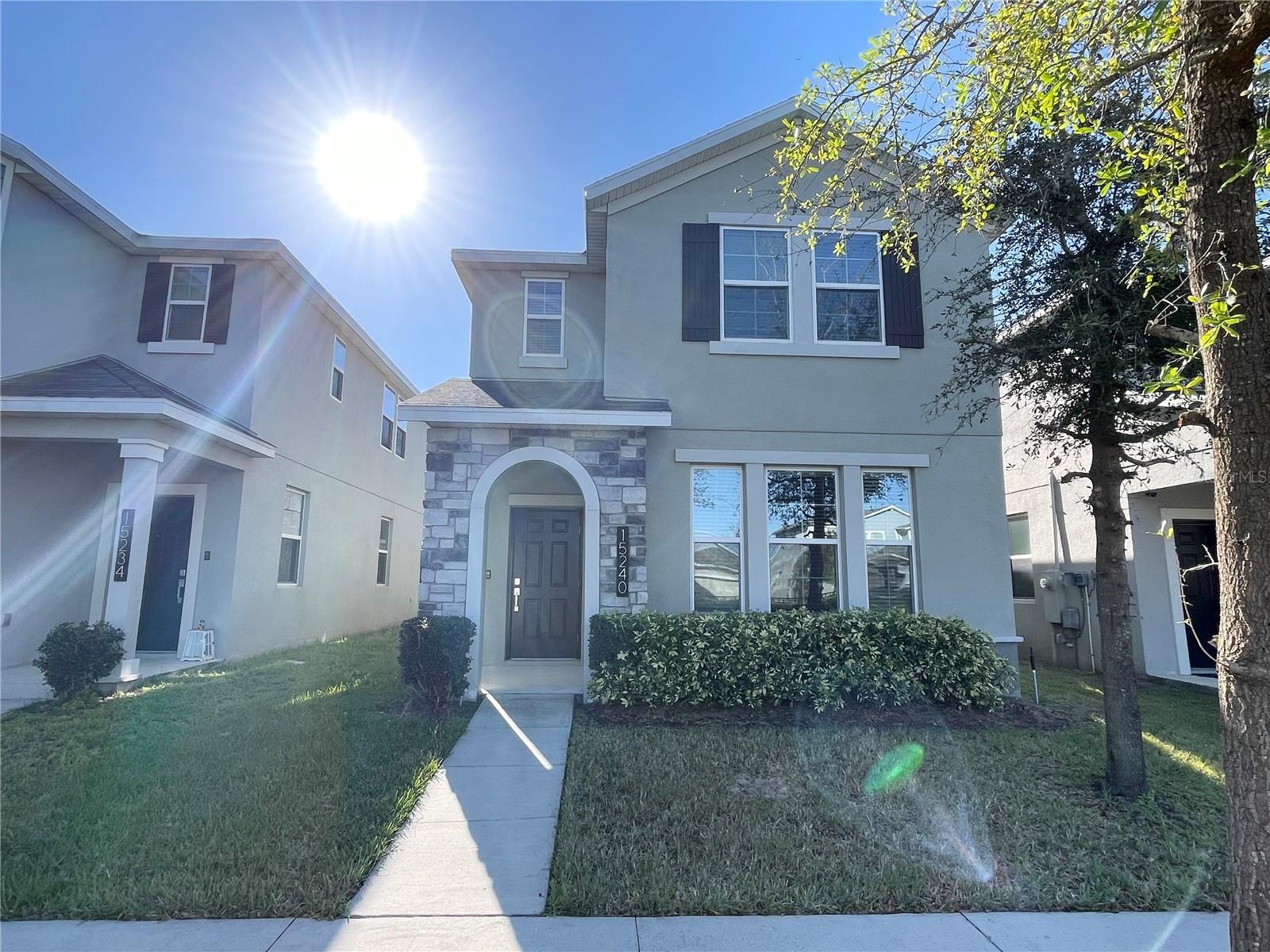Discover this beautifully designed 4-bedroom, 3.5-bath home in one of Winter Garden’s most desirable communities! Offering nearly 2,500 sq. ft. of living space, this home features TWO master bedrooms (one upstairs, one downstairs), perfect for multi-generational living or guest privacy.
Enjoy modern wood-look porcelain tile floors, a spacious upstairs loft, and a stylish kitchen with quartz countertops. Step outside to a private backyard —ideal for relaxing or entertaining.
Located in a top-rated school zone, this community offers low HOA fees, a resort-style pool, and unbeatable convenience—Publix shopping center is mins away , with easy access to highways, Disney, and shopping.
Don’t miss this move-in-ready gem in the heart of Winter Garden!
