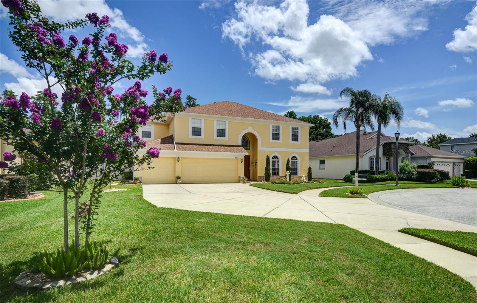 Elegantly renovated home throughout. Gorgeous imported stone tile bathroom showers with custom glass. Oversize lot with preservation view of lake. Spacious kitchen with extended pantry and custom Merillat Classic cabinets with soft close doors, and brush nickel large handles. Great property for entertainment with its own movie theater, Game room, salt heated pool with large deck, and camp fire style outside sitting. Hand painted murals by a local artist, one mural is in the pool area and the second mural in the guest pool bath. Walking distance to clubhouse. Wilderness Lake Preserve is an award-winning neighborhood with resort style amenities. The clubhouse is a favorite for local photographers perfect for capturing breathtaking photos for special events such as weddings, baby reveals, baby showers, prom night and graduations. Clubhouse amenities features lagoon style pool and heated lap pool, hot tub, nail salon, butterfly garden, beautiful lake with fishing docks, kayaks, boats are available.