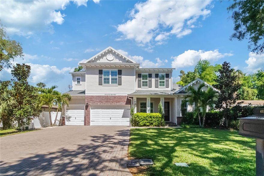 Under Contract, accept backup offers.Lovingly cared for, this stunning South Tampa home has been meticulously maintained&thoughtfully enhanced with personal touches that make it uniquely inviting.Notably, it has withstood Florida's severe hurricanes, including Hurricane Helene and Hurricane Milton,without sustaining damage.This resilience is thanks to its exceptional construction quality, low-E insulated impact windows, and its favorable location. Confidently, it will bring joy and comfort to its next family.
Less than 5 years old, this 4,190-square-foot home features the original "The New Legacy Ayanna" floor plan, boasting 5 bedrooms, 5 en-suite bathrooms, a powder room, office/den, bonus space, a saltwater pool and spa, an expansive driveway, patio, and a fully fenced yard—all situated on a 75 x 125 ft premium homesite. It's hard to believe that, minutes from the hustle and bustle of busy South Tampa, lies such a serene paradise. This tranquil sanctuary, a delightful surprise tucked away like a hidden gem, greets you with the embrace of a century-old tree in the front yard and a beautiful garden, setting the tone for an enchanting experience. The striking exterior of this beautifully crafted Craftsman Contemporary property—a haven of charm and sophistication—will captivate you at first sight.
Step inside to stunning wood plank tile floors, 11-foot ceilings, and an abundance of natural light. To the right is a cozy den/office, currently a piano room, and to the left is the formal dining room. Moving through the spacious foyer, you’ll find a bright, open living room with soaring 21-foot ceilings. The kitchen, truly the heart of this home, features an oversized island, stone countertops, Energy Star appliances, custom 42” soft-close cabinetry with moldings, a gas range, apron sink, wine fridge, pot filler, walk-in pantry, and a dry bar with a beverage fridge. Adjacent is a versatile dinette area perfect for casual or formal dinners.The first-floor primary suite is a serene retreat with tray ceilings, a custom walk-in closet, and a spa-like bathroom with a frameless shower and soaking tub. The first floor also includes a guest suite, a laundry room, and a mudroom with a convenient dog-washing station. Step outside to your private Florida oasis with a covered lanai, lush landscaping, a stunning pool and spa, and an outdoor kitchen featuring a premium grill, fridge, and built-in Big Green Egg.
Upstairs, three spacious bedrooms, each with an en-suite bathroom and walk-in closet, await. The large recreation room opens to a balcony, perfect for relaxing or enjoying the view. Additional upgrades include gutter screens for effortless maintenance, electric window treatments and plantation shutters, garage storage shelves, and a water softening and purification system. This home is better than new.
Nestled in the prestigious Swann Estates neighborhood, this home seamlessly combines luxury, warmth, and convenience. Located in the highly sought-after school district, this property feeds into the coveted Plant High School, along with exceptional elementary and middle schools that families aspire to join. Enjoy the peaceful atmosphere just minutes from Hyde Park Village, SoHo, and the iconic Bayshore Boulevard. With dining, shopping, and entertainment at your fingertips, and Tampa International Airport only a 10-minute drive away.
Don’t miss the chance to own this remarkable property—call now to schedule your private, personalized showing today!