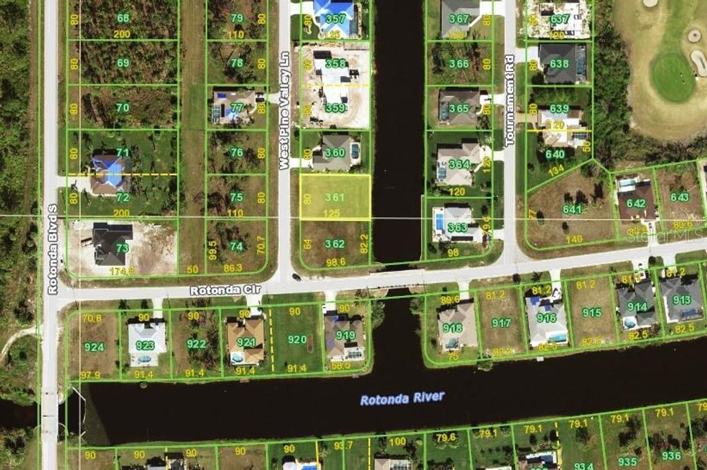 Photo of 292 W Pine Valley Lane, Rotonda West, FL 33947 (MLS # D6142233)