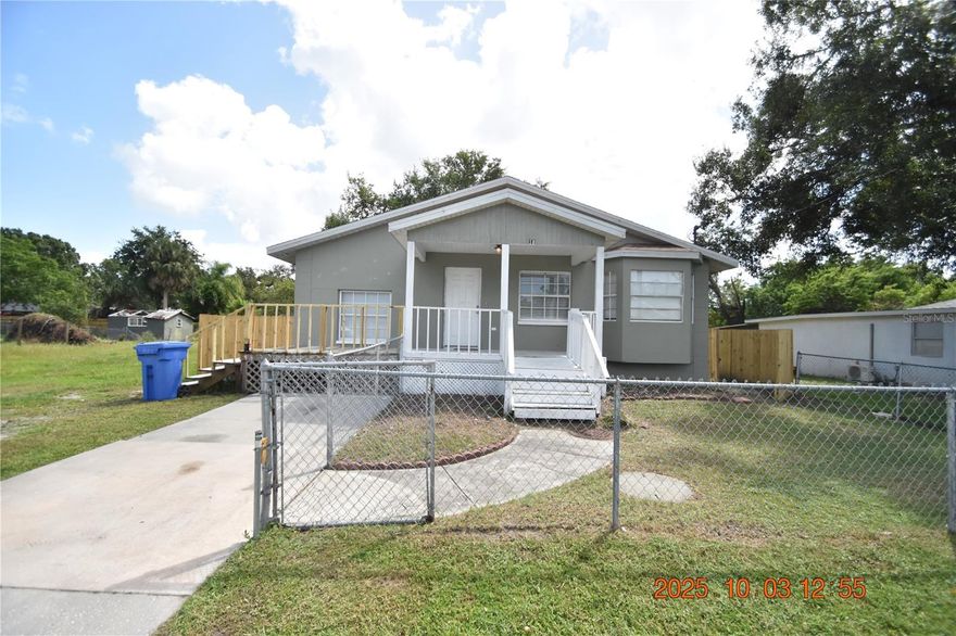 3 Bedroom 2 Bathroom Ruskin Home with 1218 sq ft of living space.
HUGE yard offers lots of room to entertain or park your boat.
Covered front porch would make a great spot for a rocking chair to enjoy your morning coffee.
Open concept floor plan is an entertainers dream.
Vaulted ceilings and tons of natural light.
Beautiful wood laminate flooring throughout is sure to accentuate your décor!
Flex space: was once the garage, now closed in and would make a great home gym or workshop.
Fully updated kitchen features recessed can lighting, custom tile backsplash, plenty of cabinet and counter space, and breakfast bar with room for seating.
Kitchen appliances include stainless steel refrigerator, glass cook top, microwave, and dishwasher.
Stunning granite counters are sure to please the chef of the family.
Dining nook with bay window for family meal time.
Generous sized master bedroom features an 3-piece en suite for privacy.
Updated hall bath includes linen closet to keep your essentials organized.
Window blinds let in just the right amount of light.
Ceiling fans will be sending you a cook breeze.
Central heat & air for to keep you comfy year round.
Washer/Dryer CONNECTIONS for your convenience.
Just half a block from the Little Manatee River with a public boat ramp near by, this is the perfect house for a boat owner.
Easy access to 41 and I75
Plenty of dining and shopping near by.
Utilities are separate and tenant responsibility.
Lawn care is separate and tenant responsibility.
DONT FORGET TO CHECK OUT THE FULL WALKTHROUGH VIDEO AT OUR WEBSITE!