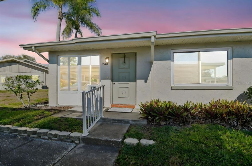 Welcome to easy, low-maintenance living in the highly sought-after gated golf community of Kings Point. This beautifully maintained 1-bedroom, 1.5-bath end-unit condo offers comfort, privacy, and access to an active 55+ lifestyle filled with amenities and activities.

With 800 square feet of heated living space, plus a bright Florida room that connects to an indoor utility closet, the home offers a total of 1,096 square feet under roof. The thoughtful layout provides a spacious primary bedroom, a full bath for convenience, and an additional half bath for guests.

Pride of ownership shines throughout—this home has been meticulously cared for by an exceptionally clean homeowner, making it truly move-in ready. As an end unit, you’ll enjoy added privacy, extra natural light, and a quiet setting.

Living in Kings Point means more than just owning a home—it’s embracing a lifestyle. Residents enjoy resort-style pools, championship golf courses, clubhouses, fitness facilities, countless social clubs, and a full calendar of community events, all within a secure, gated environment.

Whether you’re looking for a seasonal retreat or a full-time residence, this charming and well-maintained home offers the perfect opportunity to enjoy everything this vibrant 55+ community has to offer.