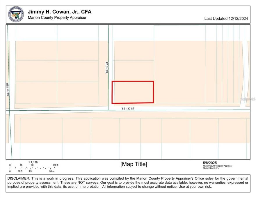 Build your dream home on this beautiful lot! Great Location just minutes away from the Villages, Lake Weir, Ocala, Highway 484, shopping, restaurants and medical offices. 5 MINUTES FROM INTERSTATE 75