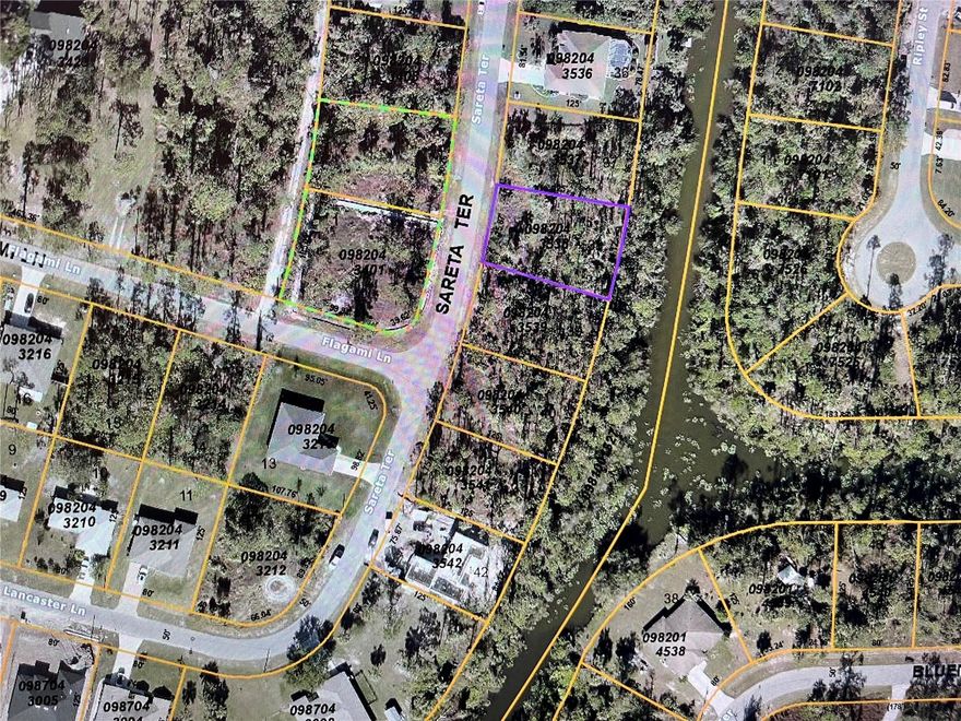 Freshwater canal out back! No HOA, NO deed restrictions, or CDDs. NOT FLOOD ZONE!The North Port Area is growing quickly and is conveniently located close to shopping and dining; it is only a 35-minute drive to the beautiful beaches on the Gulf of Mexico. Buy now and build later while lots are still very affordable.