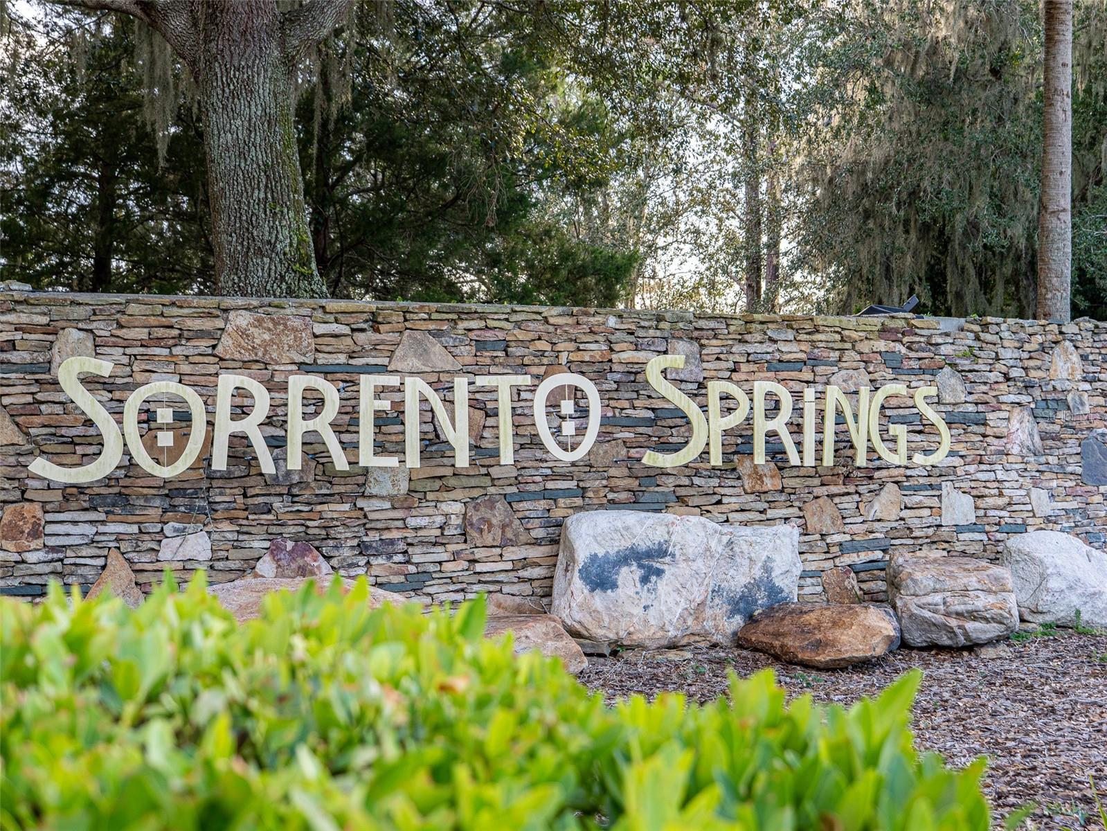 SORRENTO SPRINGS PH 4 - Residential