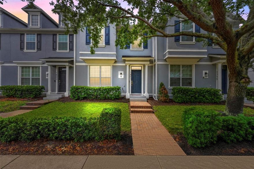 Welcome home to this beautifully maintained 3-bedroom, 2.5-bathroom townhome located in the desirable Legacy Park community! From the moment you step through the front door, you’ll appreciate the warm and inviting layout designed to make you feel right at home.

The first floor features a spacious living area that flows seamlessly into the kitchen, complete with a breakfast bar perfect for bar stools and gathering with family and friends. The kitchen offers granite countertops, stainless steel appliances, dark wood cabinetry, a pantry, and direct access to the spacious 2-car garage.

Upstairs, you’re welcomed by a versatile landing area ideal for a cozy reading nook or small flex space, leading into the thoughtfully designed split floor plan. The spacious primary suite features a walk-in closet and a private ensuite bathroom with a soaking tub, separate stand-up shower, and double sink vanity. Across the landing, you’ll find two generously sized guest bedrooms along with a full guest bathroom.

The rear-entry 2-car garage provides plenty of parking, while additional designated guest parking is conveniently located nearby. Residents of Legacy Park enjoy access to community amenities including a pool, playground, walking trail, and scenic lake just minutes from your front door.

Ideally situated with easy access to major highways, shopping, dining, and top-rated Seminole County Public Schools, this home offers both comfort and convenience. Schedule your private showing today!