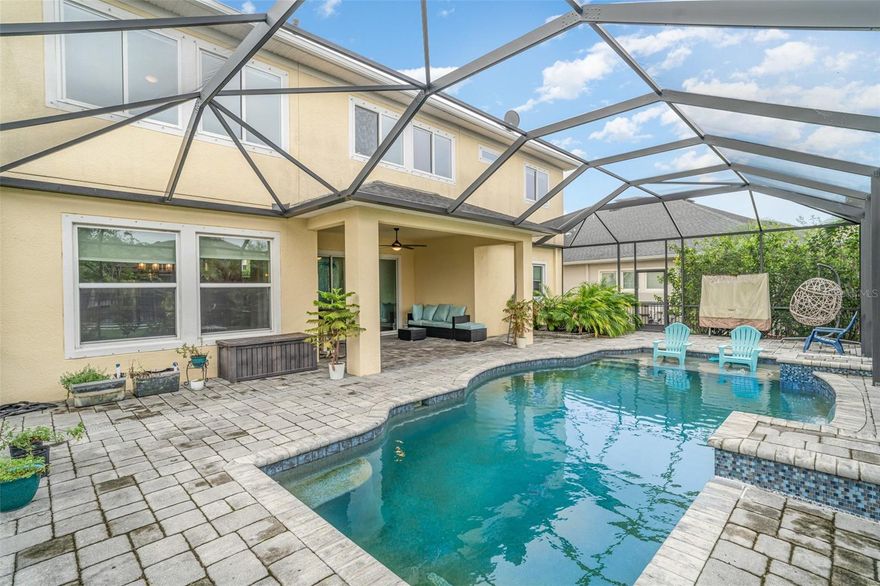 3.56% Assumable VA Loan! Luxury Pool Home in Waterset with Tesla Charger & Designer Upgrades

Live the Florida dream in this nearly new David Weekley home located in the award-winning Waterset community. Featuring a rare 3.56% assumable VA loan, this residence offers resort-style living with high-end finishes and energy-efficient upgrades.

Enjoy a private backyard oasis with a heated saltwater pool, multiple sun shelves, and an expansive screened lanai that opens to an extended yard—perfect for entertaining or relaxing in style. Inside, the open-concept layout showcases wood-look laminate flooring and a gourmet kitchen with a gas cooktop, built-in oven, breakfast nook, and dual wine refrigerators.

The main level includes a guest suite with full bath and a dedicated home office. Upstairs, the spacious owner’s suite is complemented by a large loft, two additional bedrooms, and a convenient laundry room.

Additional features include a 3-car garage with Tesla fast charger, whole-home water purification system, and smart home upgrades.

Waterset offers unmatched amenities: three resort-style pools, waterslides, splash pad, playgrounds, two fitness centers, tennis, pickleball, basketball, volleyball courts, scenic trails, dog parks, and an on-site café.

Don’t miss this opportunity to own a move-in ready home in one of Tampa Bay’s most desirable communities.