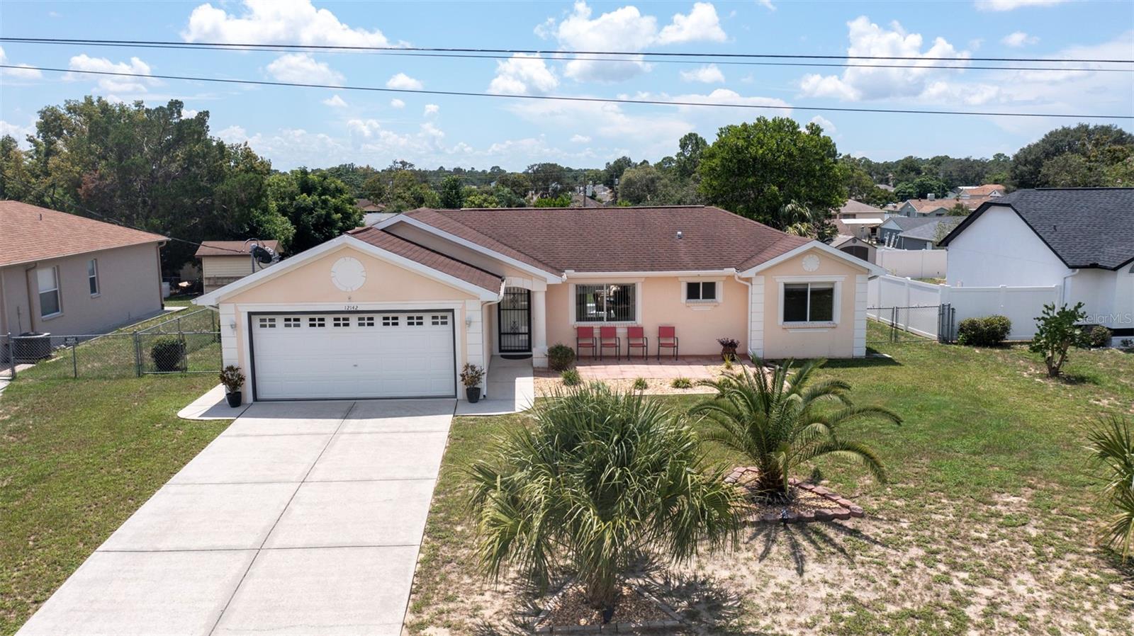 Welcome to your dream home in the charming town of Spring Hill, FL! This stunning single family home boasts 3 bedrooms and 2 bathrooms, perfect for a growing family or those looking for extra space. With 1286 living square feet, there is plenty of room to entertain guests or simply relax and unwind. The attached 2-car garage provides convenience and ample storage space. Step inside and be greeted by the modern and sleek new quartz countertops and new tile floors throughout the house. The open floor plan allows for natural light to flood in, creating a warm and inviting atmosphere. Located in a desirable neighborhood, this property offers the perfect blend of privacy and community. Don't miss your chance to own this gem in Spring Hill. Schedule a showing today!