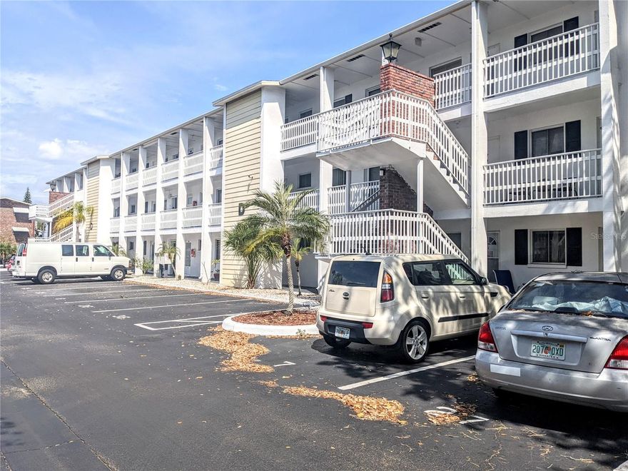 Looking for a great condo, then here it is! This top floor end unit offers plenty of natural light with no one living above you. The air conditioner was installed last year and is still under warranty for the next 9 years. The Bayshore Gardens Condominiums is a very active 55+ community that is very affordable with low fees of just $329.00 per month, and that include cable, trash, a heated pool and a very social clubhouse where you will enjoy many events throughout the year. Bayshore is located just across the street from a shopping center where you will find everything you need from a Publix Grocery Store, T.J. Maxx, Target, and several smaller stores and restaurants. This community is centrally located to the beaches, both downtown Sarasota and Bradenton and 10 minutes to SRQ Airport.