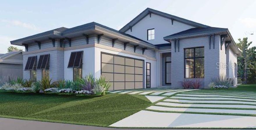 Pre-Construction. To be built. Pre Construction by DeVoe Custom Homes. Tucked within an enclave of charming villas along Lake Nona Golf & Country Club’s golf practice facility and driving range, this two-story home features excellent views and proximity to the Clubhouse. This property has been expertly designed to maximize its home site. With top-of-the-line appliances, and elevated finishes, the eat-in kitchen offers a modern center island, opens directly onto the dining area and further overlooks the family-room style living area. The bonus room, 4th and 5th bedrooms are perfectly situated upstairs for additional family or needed privacy for visitors. The owner’s suite is positioned at the back of the home, to take full advantage of the property’s views, pool & patio. The owners’ bathroom is a spa-like retreat with a generous owner’s closet. A resort-style outdoor entertainment area includes a covered lanai with summer kitchen, along with a pool, spa and expansive patio. Additional features include: Bonus Room; Oversized Laundry Room; Three-Car Garage.