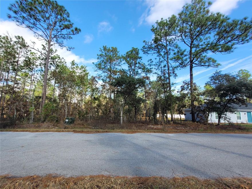Great opportunity to build your dream home in the RAPIDLY GROWING Dunnellon area! This residential vacant lot is located in a QUIET NEIGHBORHOOD with EXISTING HOME directly NEXT DOOR, helping reduce the cost of bringing utilities to the property. NEW CONSTRUCTION NEARBY. Enjoy the perfect blend of affordability, convenience, and the Florida lifestyle. This location places you close to some of Dunnellon’s best attractions, including Rainbow Springs State Park, the crystal-clear Rainbow River, KP Hole Park for tubing and kayaking, the scenic Withlacoochee-Dunnellon Trail, and the charming Dunnellon Historic District with shops and local restaurants. Whether you enjoy nature, water activities, or peaceful small-town living, this area has it all. Bring your blueprint and start building your dream home today! Don’t wait—make an offer! Buyer to verify all utilities, zoning, measurements, and building requirements with Mation County.