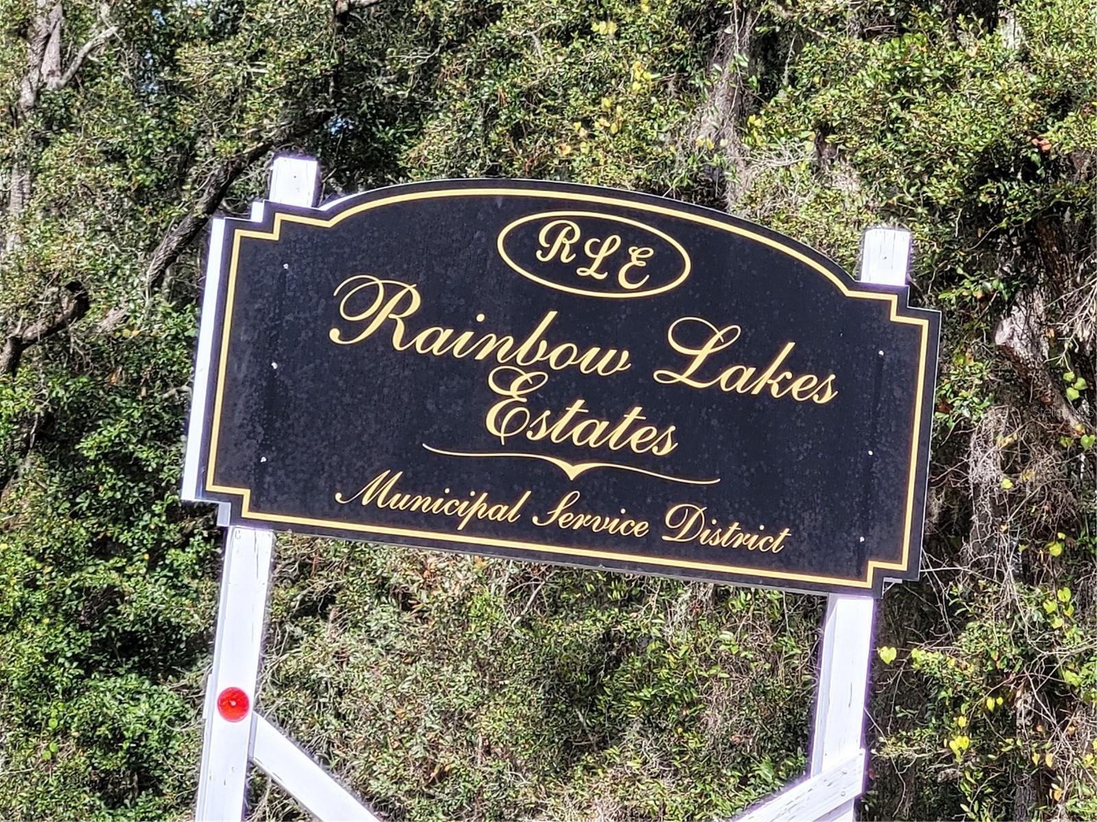 RAINBOW LAKES ESTATE - Land