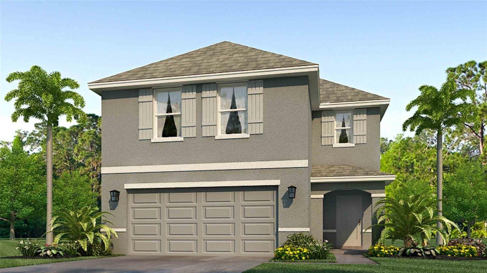 Under Construction. Receive up to $15,000 towards closing cost and special interest rates with our preferred lender NOW until August 17th. This two-story, all concrete block constructed end-unit townhome has an open concept downstairs that includes a large open kitchen, a powder room, and a large family room that overlooks a covered lanai. The second floor includes a spacious Bedroom 1 with ensuite bath, two additional bedrooms, a full bathroom, and a laundry area. This home comes with all appliances, including a stainless-steel refrigerator, built-in dishwasher, electric range, microwave, washer, and dryer. Pictures, photographs, colors, features, and sizes are for illustration purposes only and will vary from the homes as built. Home and community information including pricing, included features, terms, availability and amenities are subject to change and prior sale at any time without notice or obligation.