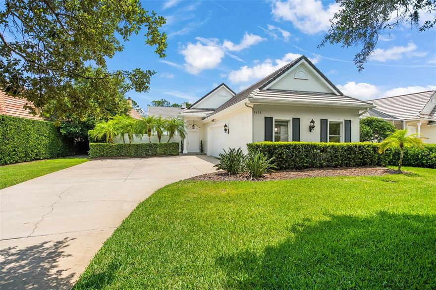 Live the Lake Nona Golf & Country Club lifestyle in this elegant one-story estate, perfectly positioned on over half an acre with breathtaking views of the championship golf course, nestled between the #3 green and #4 tee. Set on a picturesque, oak-lined cul-de-sac, this custom residence welcomes you with a long private drive, expansive backyard, and the sense of seclusion only a property of this caliber can provide. Inside, discover 4 bedrooms (including a 4th bedroom currently serving as a versatile flex space), 4 full baths, and a thoughtfully designed split floor plan ideal for both privacy and entertaining. The Primary Suite is a private retreat with sweeping golf vistas, while secondary suites enjoy tranquil pool views and en-suite baths. The gourmet kitchen is a chef’s dream, showcasing rich wood cabinetry, stone countertops, a walk-in pantry, and a breakfast bar, all seamlessly open to the dining and family rooms for effortless gatherings. A highlight of this home is the private courtyard pool and covered lanai, creating a lovely indoor-outdoor living experience surrounded by lush landscaping and timeless architecture. Combining luxury finishes, an enviable location, and the prestige of Lake Nona Golf & Country Club, this home offers a rare opportunity to embrace resort-style living in one of Central Florida’s most exclusive communities.
