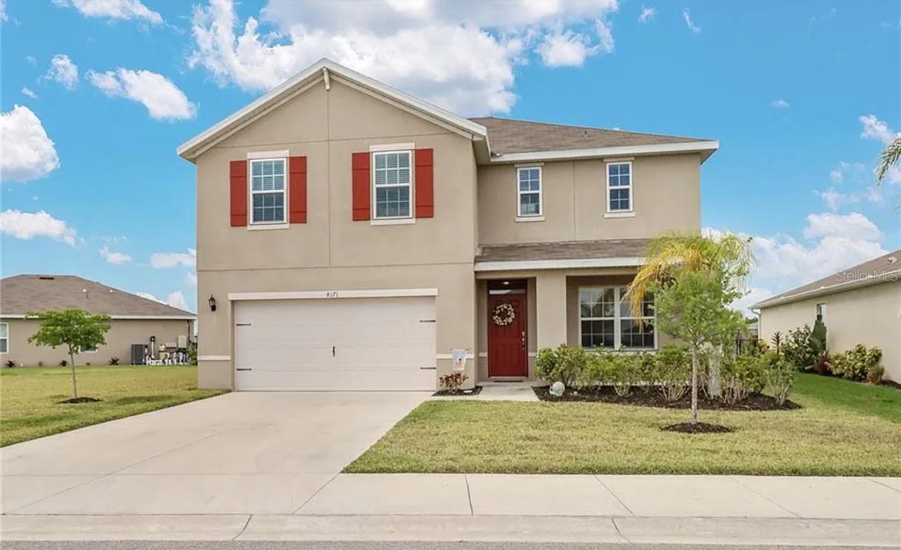 Beautiful home to your 2 story fenced in oversized lot lakefront home in the popular gated community of TOWN LAKES! This is a spacious 4 bedroom, 2 1/2 bath home boasting 2470 square foot. This home has a beautiful open kitchen concept which is great for a family. When you walk in to your right the area could be used as a Den or office or whatever you want it to be! Bonus for you: The rear yard is completely fenced. The rooms are all up stairs, the master bedroom is huge and offers a large walk in closet. Which leads to a large bathroom with a his and her sink.Easy access to I-75 and 30 minutes to Southwest Florida International Airport. Within a mile to Lehigh Park and convenient to shopping.