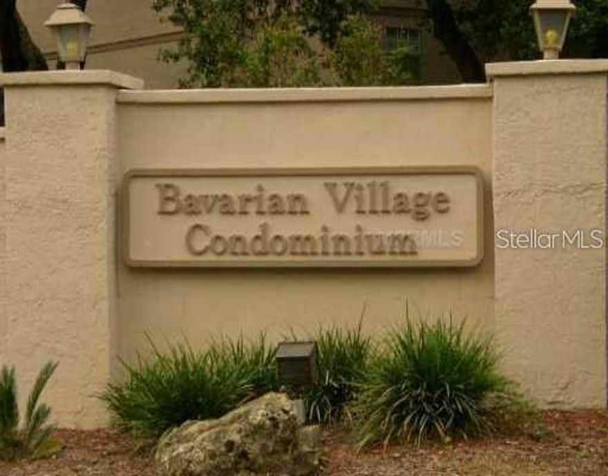 Condo  living near USF!  If you're looking for a true 2-bedroom / 2 full bath condo, look no further, Bavarian Village ! As you walk in the front door, you'll enter into the living / dining areas and open floor plan with luxury vinyl throughout . The kitchen has been updated and extends beyond the dining room. Covered, screened lanai is also accessible from the living room. Washer and dryer area off the covered balcony . Community pool access, dog walk area and clubhouse. There's an assigned parking space with plenty of guest parking access. Call to schedule a visit! Close to the USF bus route, VA and Moffitt hospitals, restaurants, grocery stores and more. This is a corner unit with lots of natural lighting, plenty of closet space. If you are an investor looking for rental property and passive income this condo will easily cap rate at 9%. HOA fees include basic cable, water and sewer and all outside maintenance. With USF building a new stadium less  than 5 minutes away this condo is a great investment.  Great unit for investors prior tenant was paying 1675.00 a month.