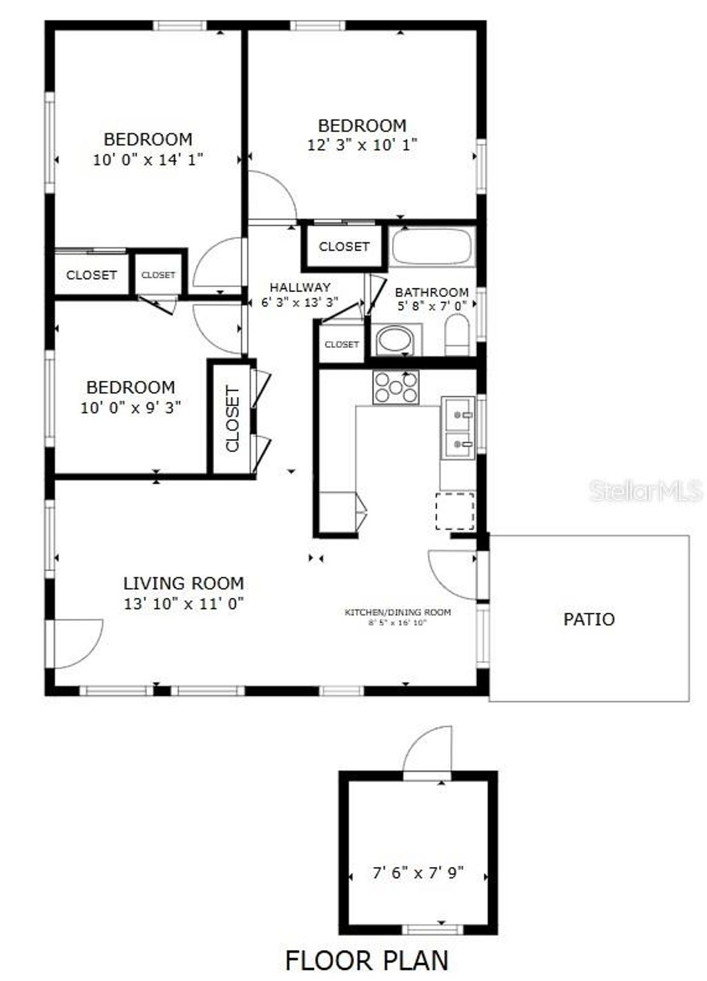Photo of 2802 21st Street W, Bradenton, FL 34205 (MLS # A4656712)