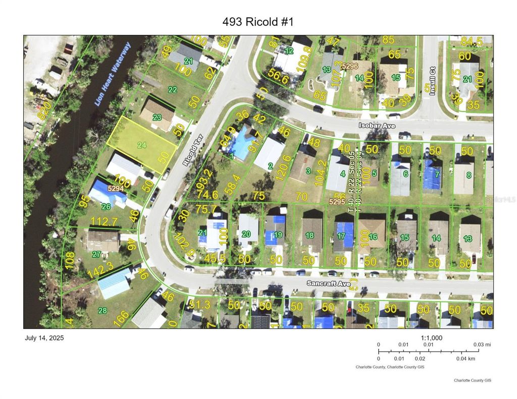Photo of 493 Ricold Terrace, Port Charlotte, FL 33954 (MLS # C7512372)