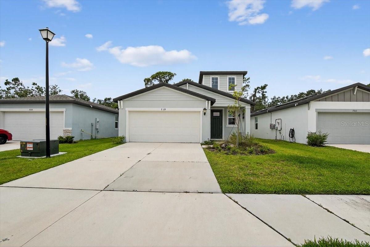 **Why wait for a new energy-efficient home when this stunning four-bedroom, two-and-a-half-bath residence could be yours today? ** Nestled in the desirable Salt-Out Community of Assault Meadows, this beautiful home offers comfort, style, and convenience all in one package.
The spacious open floor plan seamlessly combines living, dining, and kitchen areas, creating the perfect space for family gatherings and entertaining guests. The first-floor features durable ceramic tile flooring, providing both elegance and easy maintenance. Abundant natural light floods the interior through large windows, creating a warm and inviting atmosphere throughout the day.
Upstairs, you'll find four generously sized bedrooms and a versatile bonus space, ideal for a home office, playroom, or additional lounging area. The master suite offers a private retreat with a spacious en-suite bathroom and walk-in closet.
Enjoy the benefits of energy efficiency with modern appliances and thoughtful design features throughout the home. Step outside to a backyard perfect for outdoor activities, barbecues, or simply relaxing in the Florida sunshine.
Located in Parrish, Florida, this residence is just minutes from I-75, making commuting to nearby cities and attractions effortless. The area is surrounded by beautiful golf courses, pristine beaches, and a variety of shopping and dining options, providing endless opportunities for leisure and entertainment.
Don’t miss out on this incredible opportunity to own a beautiful, energy-efficient home in a vibrant community. Schedule your showing today and make this dream home yours!