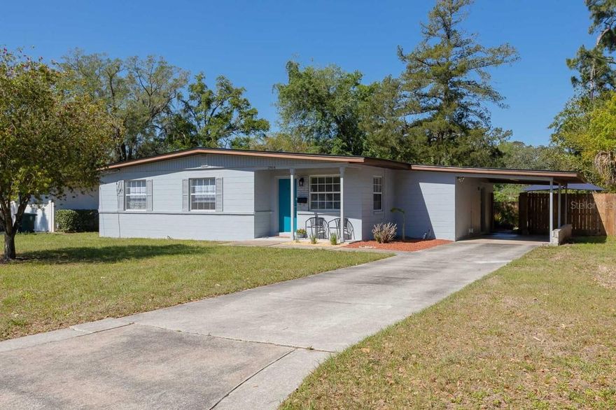 BY APPOINTMENT ONLY. Cozy living meets everyday comfort and convenience in this charming 3 bedroom, 2 bath concrete block home! Step inside to a spacious living area, ideal for relaxing evenings or gathering with friends. The dining area overlooks both the kitchen and living room, creating a connected, open feel. A bright, sunny Florida room expands your living space and offers a comfortable area to read a book, kick back and relax, or even have a game room! The primary suite provides a quiet retreat with its own private bath, while the two additional bedrooms provide flexibility for family, guests, or a home office/creative space. Out back, you’ll find a fully fenced yard-perfect for pets, play, or simply enjoying a peaceful morning coffee. With plenty of space to add a pool, you can create your own backyard oasis! Centrally located and just minutes from schools, dining and shopping at the St. Johns Town Center, and easy access to the beaches, you have found your new home!! (Roof 2023; Electric panel 2026; Interior doors 2026; Light fixtures 2026; Bathrooms remodeled 2022)