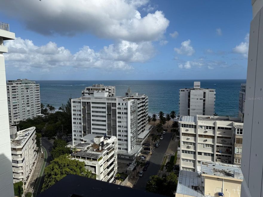 Experience luxury coastal living in this spectacular, fully remodeled 2-bedroom, 2-bath residence located in the highly desirable Condado Real building—perfectly positioned just one block from the best beach in Condado. Situated on McLeary Street, at the corner of Kings Court, this prime location offers unmatched walkability to top restaurants, boutique cafés, hotels, supermarkets, pharmacies, gas stations, and the  Saint John’s and Robinson schools. Truly, a car is optional. Inside, the home showcases a beautifully executed high-end renovation with an open-concept layout that fills the space with natural light and seamlessly connects to panoramic ocean views. Premium finishes, modern fixtures, and a refined contemporary aesthetic elevate every detail of the approximately 1,200 sq ft interior. Condado Real enhances the lifestyle experience with 24/7 security, a pool, private parking, a total backup generator, and a water cistern, offering comfort and peace of mind year-round. Whether for convenience, style, or proximity to everything Condado offers, this residence presents an exceptional opportunity to live in one of the most coveted locations in San Juan. 2 Bedrooms | 2 Bathrooms | ~1,200 sq ft | 1 Parking | Pool | 24/7 Security | Total Generator | Water Cistern.