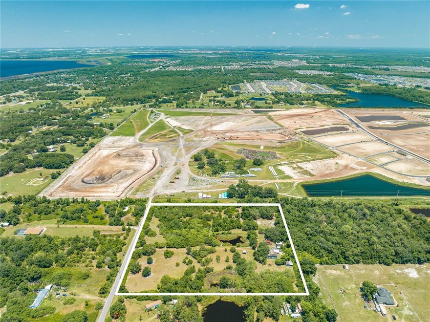 CALLING ALL BUILDERS, Developers and Investors!! 10 Acre Lot ready for your new project. Future Land Use is low density residential with 3-8 homes per acre. Property is High & Dry, Located in Flood Zone X. St. Cloud is a fast-growing city and a hotspot for development. Conveniently located close to Lake Nona, Downtown St. Cloud, and easy access to highways. Property Lines in the pictures are estimated. Builders are developing the land directly to the north of this property and off Ralph Miller Rd. Don't miss this chance to invest in a prime piece of land in a highly sought-after area!