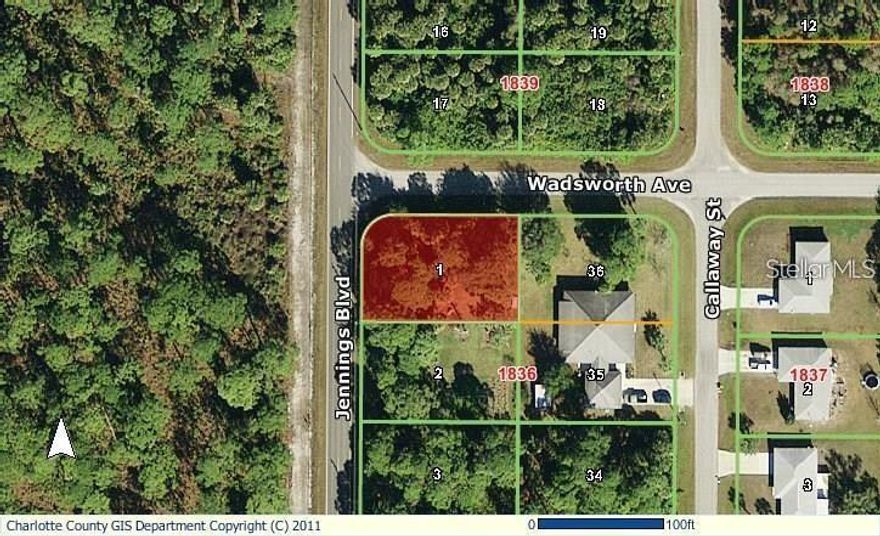 Build your dream home in the community of Gulf Cove. This vacant land offers 85X125 dimensions CORNER LOT to build in a rapidly growing
community with an OPTIONAL LOW HOA offering access to a community boat ramp for a small fee. Take your boat into Myakka River and sail
into the Gulf! Located near shopping, dining, and more. What a great investment opportunity! Also available for purchase is the NEW
CONSTRUCTION home next door offering a 3 bedroom, 2 full bath with spray foam energy efficiency and upgrades (5400 Jennings Blvd). Both
the home and this lot can be purchased together or separate. Do not miss this amazing opportunity!! Buy both and have a peace of paradise in
Florida