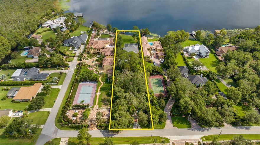 Under contract-accepting backup offers. Welcome to Millionaires Row and a chance to own a rare piece of lakefront living on the perfect canvas for building your custom estate. This expansive property spans over 2.2 acres, featuring 100 feet of lake frontage on the picturesque 128-Acre Pocket Lake. The best part? There is no HOA, giving you the freedom to design your dream home without unnecessary restrictions. Pocket Lake seamlessly connects to the expansive 5,000+ acre Butler Chain of Lakes, consisting of 13 beautiful lakes and a navigable canal system. Indulge in the most breathtaking sunsets and savor the joys of boating, fishing, and skiing, right from the comfort of your own home. Embrace the convenience of this prime location with easy access to the renowned dining district of Restaurant Row, as well as the premier communities of Dr. Phillips, Bay Hill, and Windermere. Plus, delight in being close to some of Central Florida's most sought-after golf courses, Disney, and other top-rated theme parks and attractions. Additional information and photos of the residence are available upon request.