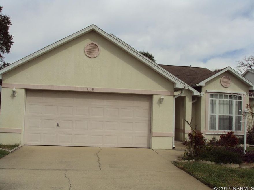 This cozy 2 bedroom, 2 bath, 2 car garage, CBS is located in a very quiet neighborhood. This particular home has a lake that is so tranquil, you will spend mornings and evenings in your porch enjoying the view! A few shingles are missing from the roof. ;Water: City