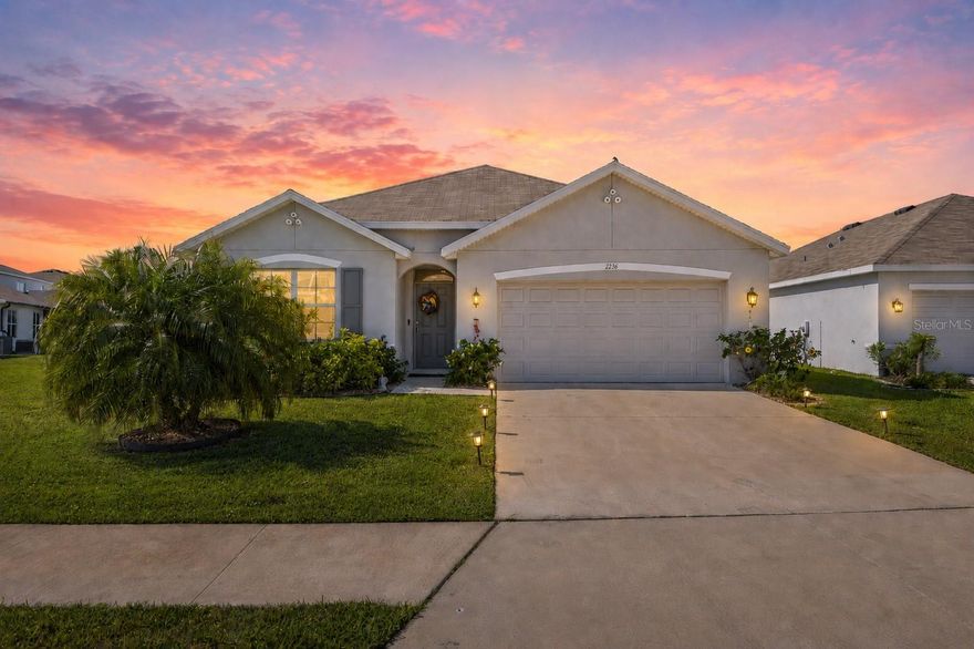 Practically brand new and perfectly positioned in the gated community of The Villages of Glen Creek, this 4 bedroom, 2 bathroom home offers comfort, functionality, and peaceful pond views in a convenient central Bradenton location. Thoughtfully designed with a great split floor plan, this home provides the ideal layout for both everyday living and privacy. The open living areas feature upgraded luxury vinyl plank flooring, adding both style and durability throughout the main spaces.

Enjoy your morning coffee with a view, whether you’re relaxing on the back porch or sitting at the kitchen table overlooking the water. The serene pond setting creates the perfect backdrop for quiet mornings and peaceful evenings. The spacious layout also includes an inside laundry room for added convenience and a practical flow that makes the home feel both comfortable and easy to live in.

This home also offers smart home convenience, allowing you to control the thermostat, door locks, front exterior lights, and security camera right from your phone. It’s the perfect blend of modern comfort and everyday practicality.

Located in a gated community with easy access to Downtown Bradenton, US 301, and I-75, this home offers the best of both convenience and lifestyle. Whether you're commuting, heading to local shops and restaurants, or exploring all the area has to offer, this location makes it easy. A move-in ready opportunity with modern finishes, a desirable layout, and a beautiful water view.