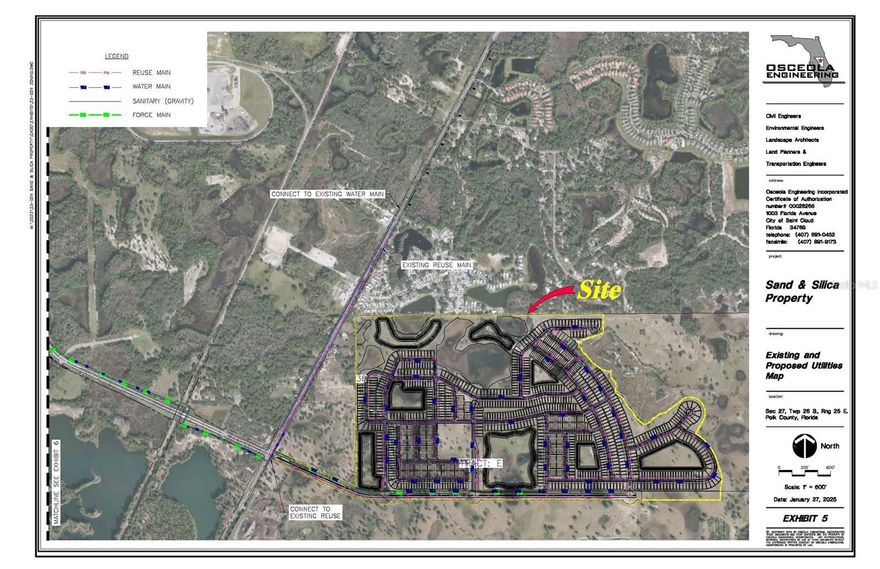 298 Acres located off 17/92 annexed into the city of davenport for a PUD neighborhood with 1,054 projected homes. Conceptual plans for (355) 50-foot lots and 40 foot lots (349) with 350 townhomes and large amenity center.