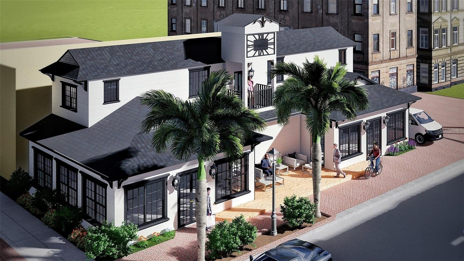 Pre-Construction. To be built. Unveil an extraordinary investment opportunity in the vibrant, ever-expanding heart of downtown Punta Gorda! This brand-new development is the perfect canvas for visionary builders ready to make their mark. Imagine two expansive business spaces on the lower level, each offering approximately 800 sqft of prime commercial real estate. These units are ideal for retail or dining featuring high ceilings, large windows that flood the space with natural light. Ascend to the upper level and discover a stylish 900 sqft loft, boasting a beautifully designed 1-bedroom unit. This modern living space features an open-concept layout with top-of-the-line finishes perfect for a tenant seeking the convenience and charm of downtown living or can serve as an additional office or creative studio space. This development is nestled in a prime downtown location, ensuring unmatched visibility and foot traffic. Punta Gorda is renowned for its vibrant community and rich cultural scene, with an array of shops, restaurants, and attractions just steps away. Picture your investment thriving amidst the buzz of festivals, parades, nightlife, and year-round events that draw both locals and tourists alike. The standout feature of this project is its readiness for immediate action: all plans are completed, and permits have been accepted. This means you can dive right in, launching your business operations or renting out the spaces without the typical delays and uncertainties associated with new developments. This project is tailor-made for the perfect builder who can envision and execute our creative vision. Seize the opportunity to capitalize on downtown Punta Gorda's dynamic growth. Whether you're an investor eager to expand your portfolio, an entrepreneur in search of a strategic location, or someone who recognizes the immense value of downtown Punta Gorda's promising future, this development is a rare and exceptional opportunity. The property is being sold with comprehensive plans in hand, offering a seamless and hassle-free start to your new venture. Don’t miss out on owning a key piece of downtown Punta Gorda’s exciting future. Contact us today for more details!