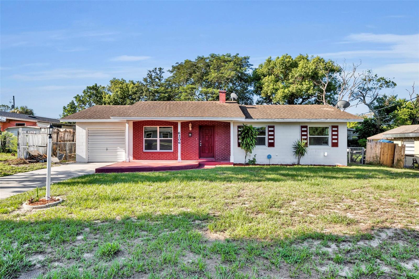 Come see this charming and well-maintained 3-bedroom, 2-bathroom ranch-style home—perfect for first-time buyers, families, or investors!
As you arrive, you're welcomed by a wide front porch and a generous front lawn, ideal for plant lovers, peaceful outdoor moments, or friendly neighbor chats.
Step inside to discover a bright and airy interior with consistent tile flooring throughout the entire home, creating a clean and cohesive look.
The heart of the home features a central living room, dining area, and modern kitchen, all open and perfect for entertaining. The kitchen boasts elegant cabinetry, stainless steel appliances, and a fresh, updated feel—ideal for cooking and gathering.
The spacious bedrooms include a primary suite with a private en-suite bathroom, offering both comfort and privacy.
Additional features include: thermal, energy-efficient windows ready for your personal touch, ceiling fans in almost every room for excellent ventilation and air quality, a back patio perfect for meals, relaxing, or entertaining, and a large backyard with mature trees and a utility shed—great for storage, a workshop, or hobby space.
Conveniently located near elementary, middle, and high schools, shopping centers, parks, and major roads like N. Hiawassee Rd, Colonial Dr, FL-408, and FL-438—all within 10 minutes for easy commuting.
Whether you’re looking for your next home or a smart investment, this property is a must-see!