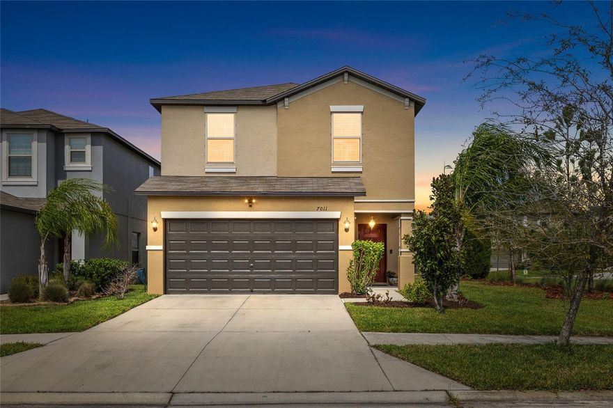 Welcome to Touchstone, one of Tampa’s most desirable newer communities offering resort-style amenities and convenient access to everything the Tampa Bay area has to offer. Located just minutes from I-75, the Selmon Expressway, Downtown Tampa, TGH and Brandon, this community is ideal for buyers seeking a modern home with an easy commute and an active neighborhood lifestyle. This beautifully maintained 4-bedroom, 2.5-bath home features a thoughtfully designed layout with all bedrooms located upstairs, providing a quiet separation between living and sleeping spaces. The current owner has taken exceptional care of the property, including brand new exterior paint, fresh interior paint, upgraded lighting fixtures and high-end carpeting recently installed. The open-concept first floor offers an inviting space for everyday living and entertaining, with seamless flow between the kitchen, dining, and living areas. Upstairs, the spacious primary suite provides a comfortable retreat along with three additional bedrooms and a flexible bonus nook that works perfectly as a family drop zone, small office space, or homework station. One of the standout features of this home is the premium corner lot, offering additional privacy compared to interior homes in the neighborhood. The fully fenced backyard creates a great outdoor space for pets, play, or relaxing evenings at home. Additional highlights include a whole-home water softener, helping protect appliances and plumbing. Residents of Touchstone enjoy Low HOA Fees with access to community amenities including a resort-style pool, clubhouse, fitness center, playground, dog park, and walking trails—all while benefiting from a location close to shopping, restaurants, and major Tampa employment centers. If you’re searching for a move-in ready 4-bedroom home in Tampa with modern construction, community amenities, and convenient access to Downtown and Brandon, this home is one you will not want to miss.