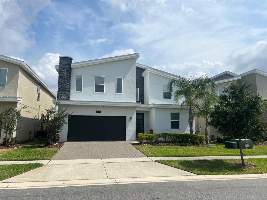 8 bedrooms and 5 bathroom with theatre room upstairs in the championsgate community. Welcome short term management company doing short term rentals paying guarantee rent.