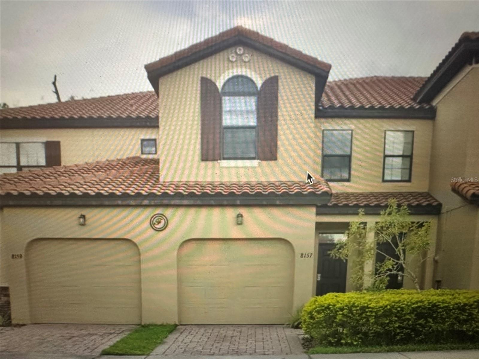 This beautiful home comes fully furnished in a gated community and only minutes away from Disney and Universal Parks and major attraction. The Fountains is in Championsgate. This community includes an amazing pool, hot tub, fitness room. Walking distance to dining, shopping centers, spa treatments, and much more. New AC and 2nd floor redone. The 1600 sq. ft. home comprises of 3 bedrooms/2.5 baths and integral garage. The elegant kitchen features stainless steel appliances, granite countertops, tile backsplash, upgraded cabinetry with crown molding, a breakfast bar for seating and closet pantry. Plenty of natural light creating an open feel to the first floor which has a half bath downstairs for guests. There is plenty of room for both living and dining in the large family room with large sliding doors leading to a covered patio and private backyard. Master bedroom is located on second floor along the 2 further bedrooms. A washer and dryer are on the second floor landing hidden behind double doors by all of the bedrooms for convenience.