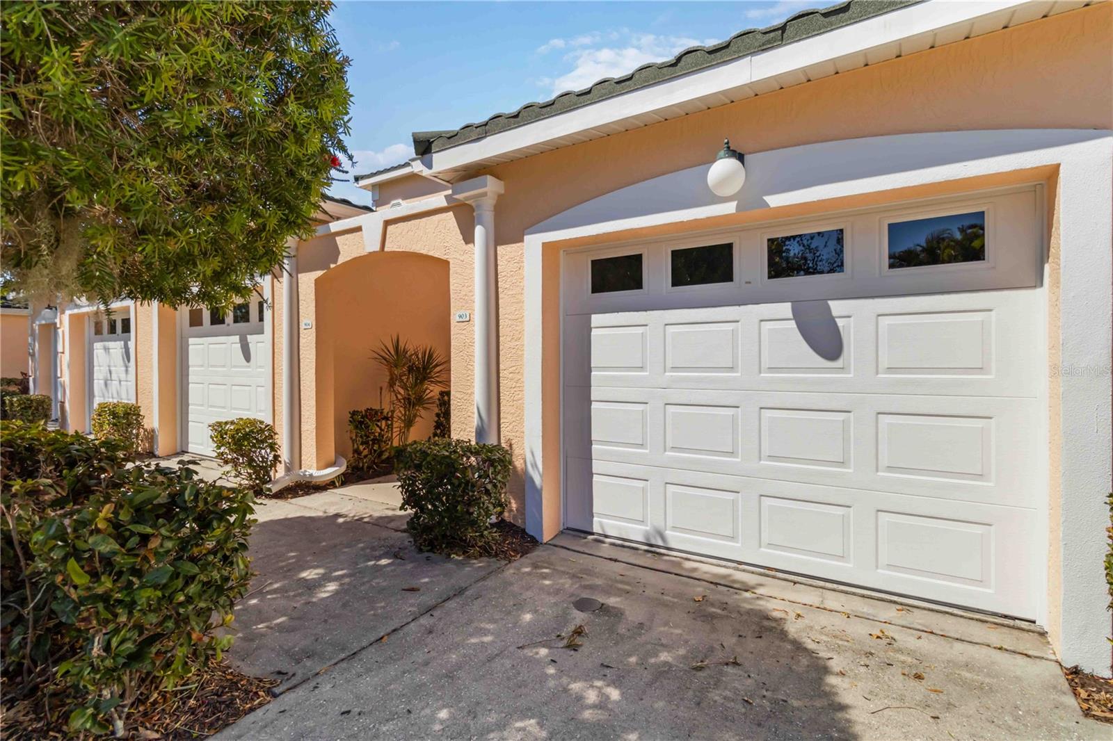 TEN MINUTES TO THE BEACH! Enjoy stunning golf course and water views from this beautifully maintained first-floor 2-bedroom, 2-bath home featuring a flexible space perfect for dining, an office, or a cozy den. Recently updated and move-in ready, this home is part of a lively community offering amenities such as tennis courts, pickleball, a large pool area, and a fully equipped fitness center. Located just minutes from shopping, dining, top-rated medical facilities, and Florida’s gorgeous Gulf Coast beaches, this property includes a one-car garage, low-maintenance living with exterior care covered by the HOA, no CDD fees, and is situated outside of any flood zone. Don’t miss your chance to own a piece of paradise—schedule your showing today!