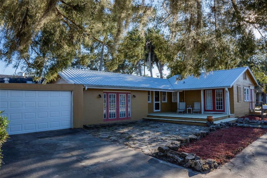 This home is all about location! Just 1 house from the Intracoastal Waterway , 1 block to Riverfront Park & Fishing Pier, 3 blocks to the Brannon Civic Center, 1 block to Advent Hospital and just 4 blocks to Historic Canal St for an abundance of shopping, farmers market, restaurants, breweries, art galleries, car shows, parades and more. Enjoy evening strolls down scenic riverside drive. This home is a 3BR/1.5BA with a peek of the river from the patio. Theres also a covered front porch. You'll love the convenience of an oversized garage. Also, ORIGINAL HARDWOOD FLOORS (oak) beneath the carpet. Metal roof and AC in 2016. Sellers have plans for a new 2-story home for the lot and will make available to Buyers if interested. ALL INFORMATION IS ASSUMED ACCURATE BUT NOT GUARANTEED. BUYERS AND THEIR AGENT TO VERIFY ALL INFORMATION DEEMED IMPORTANT ;Water: City