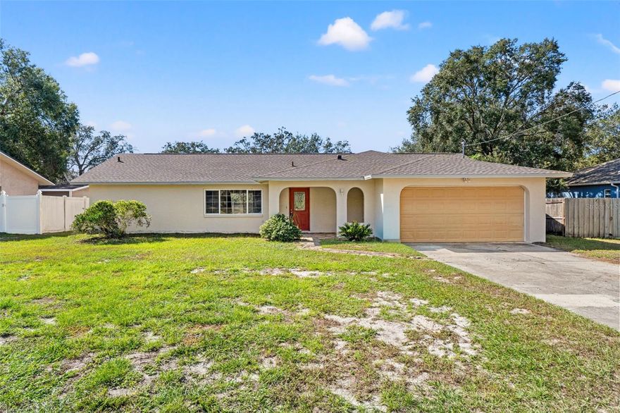 A SMART MOVE ON BLYTHVILLE

Welcome to 10548 BLYTHVILLE AVENUE — a 3-BEDROOM, 2-BATHROOM, 2-CAR GARAGE HOME in SPRING HILL that delivers space, location, and value all in one. Perfectly placed in a convenient, easy-to-love SPRING HILL neighborhood, this home features a NEW ROOF (2023), FULLY FENCED BACKYARD, and NO HOA OR CDD — giving you the flexibility to enjoy homeownership without the extra rules or fees.

Inside, you'll find a COMFORTABLE SPLIT-BEDROOM LAYOUT, NO CARPET, and a PRIMARY SUITE WITH WALK-IN CLOSET. The fenced yard is perfect for pets, gardening, or a little weekend downtime, and it's the PERFECT BLEND OF COMFORT, LOCATION, AND VALUE.

Located near SR-50 AND US-19, you're close to local shopping, restaurants, schools, and an easy drive to WEEKI WACHEE SPRINGS, PINE ISLAND BEACH, and the SUNCOAST PARKWAY for a quick Tampa commute.

An AFFORDABLE FIND in one of SPRING HILL'S MOST CONVENIENT AREAS — THIS IS YOUR CHANCE TO MAKE A SMART MOVE ON BLYTHVILLE.