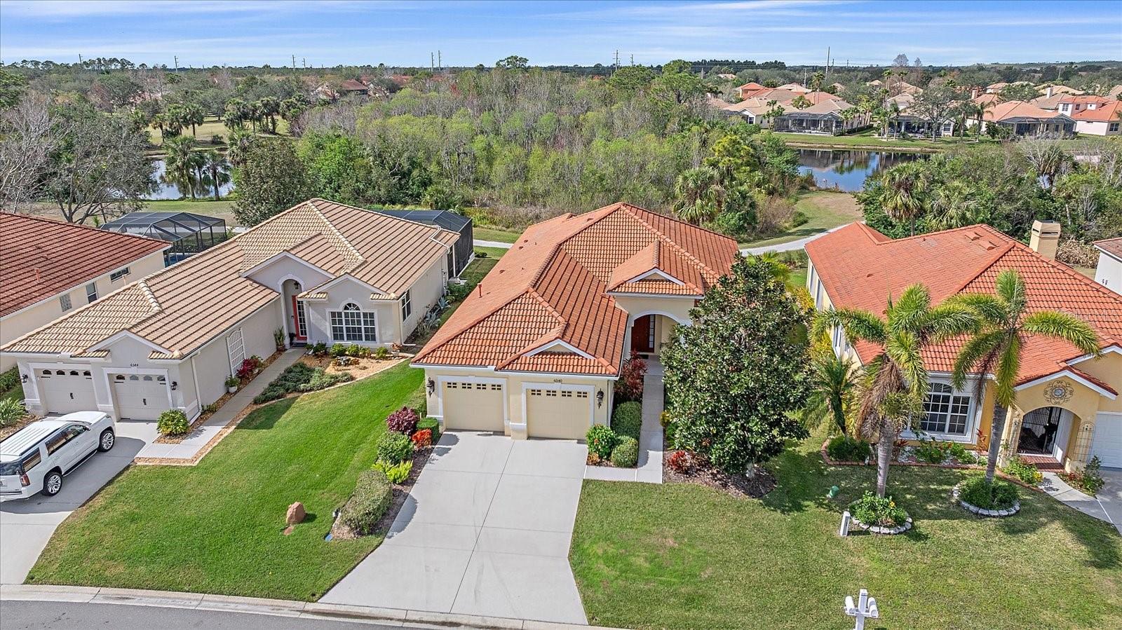 How would you like to live in the most BEAUTIFUL home in Tara Preserve? WELCOME HOME to this IMMACULATE 3 bedroom, 2 bath home that "shows like a model!" Located in the highly sought after Tara Preserve, this exquisite home offers RESORT STYLE LIVING and an AMAZING VIEW of the golf course and breathtaking sunsets! This GREAT ROOM floor plan boasts vaulted ceilings and an abundance of natural light! Tara Preserve's LOW HOA fees include access to a heated community pool and spa, Clubhouse, Pickleball, and INCLUDES cable and internet. Tara Preserve is close to I75, Downtown Sarasota is less than 10 miles and our beautiful powder white Gulf Beaches are only 17 miles away! There are over 80 Restaurants within 20 minutes! (CDD INCLUDED IN TAXES) This life is not a dress rehearsal! Start living on vacation NOW!