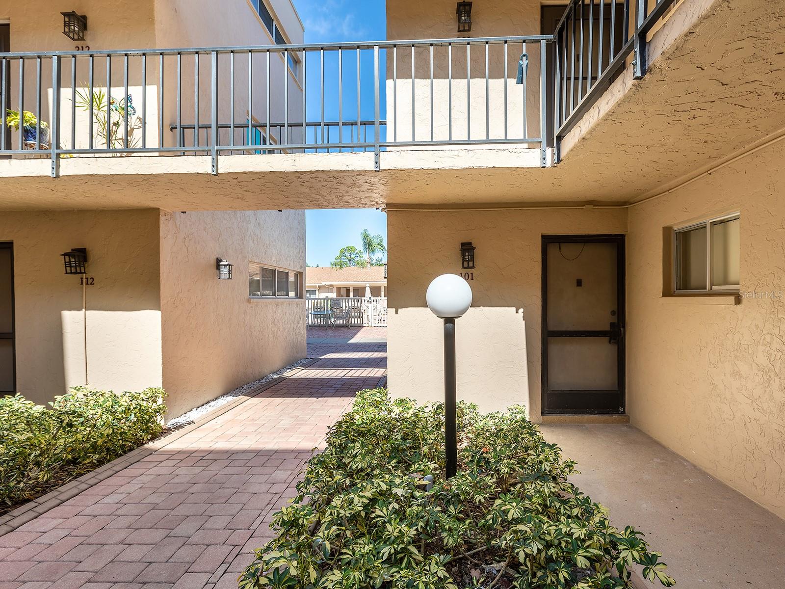 Beautifully remodeled 1/1 condo ready for your finishing touch. This first-floor unit, conveniently located in Pinewood Village, offers great value. It is light and bright throughout. The kitchen features ample cabinet space with quartz countertops. A spacious living room and bedroom provide comfortable relaxing areas. Community amenities include a pool, game room, laundry facility, and small gym. Situated in A-rated school districts. Close to all Sarasota has to offer, including the world-famous Siesta Key Beach.