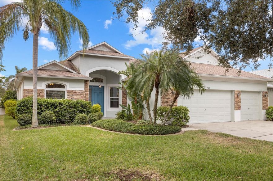 Welcome to 9506 Laurel Ledge Drive, where comfort, style, and Florida living meet in perfect harmony. This beautifully maintained 4-bedroom, 3-bath home offers 2,759 sq. ft. of thoughtfully designed space, ideal for both everyday living and effortless entertaining.

Step inside and you’re greeted by soaring ceilings, abundant natural light, and an open layout that feels both spacious and inviting. The kitchen serves as the heart of the home, featuring rich wood cabinetry, stainless steel appliances, and a large wraparound counter that’s perfect for casual meals or gathering with loved ones. The open living and dining areas flow seamlessly together, creating the perfect backdrop for relaxing or hosting guests.

The primary suite is a true retreat, offering a generous walk-in closet and a spa-like ensuite bath with dual sinks, a soaking tub, and a separate shower. Three additional bedrooms and two full baths provide plenty of flexibility, ideal for guests, a home office, or a growing family.

Step outside to your private backyard oasis, where the screened-in pool and covered lanai invite you to enjoy Florida’s sunshine all year long. Whether it’s a quiet morning coffee or a refreshing swim on a warm afternoon, this space was made for relaxation and connection.

Recent upgrades include a new roof (2022) and six new storm windows, offering both peace of mind and improved energy efficiency. Perfectly situated near shopping, dining, and recreation, this home also provides easy access to US-301, I-75, and the Selmon Expressway, making commutes to Tampa, Brandon, or MacDill Air Force Base quick and convenient.

9506 Laurel Ledge Drive is more than a house; it’s a lifestyle. With its spacious design, thoughtful updates, and resort-style outdoor living, this Riverview gem is ready to welcome you home.