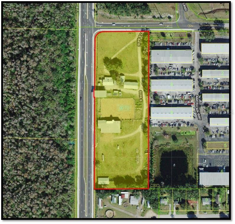 7.16 Acres of INDUSTRIAL, Level, Dry Land with tremendous access to major roadways along with excellent road frontage on Hoagland Blvd.
This property was previously utilized as a rodeo, with an enclosed viewing area, bleachers, animal stalls, concession area and restaurant/bar; however, the facility has not been used as a rodeo for several years. Based on allowable zoning uses, the location, and development trends in the area, the highest & best use of the site has been determined to be for Industrial redevelopment. The site is rectangular, cleared/level, with all utilities available to the site. The property also has 950 ft of frontage along Hoagland Boulevard, which is a 4-lane median-divided roadway & is situated proximate to the Kissimmee Gateway Airport. The site is well-situated for an industrial use, considering its proximity to the Kissimmee Gateway Airport, proximity to established industrial uses and visibility along the recently completed Hoagland Boulevard, which provides access between US Highway 192 & US Highway 17. Located roughly 1.5 miles south of US Highway 192, and 1.5 miles north of John Young Parkway (US Highway 17), both of which are primary commercial roadways. Also located roughly six miles west of Florida’s Turnpike, six miles east of the Central Florida Greenway (State Road 417) and seven miles east of Interstate 4. Given the proximity to the aforementioned roadways, access to the site is considered very good.