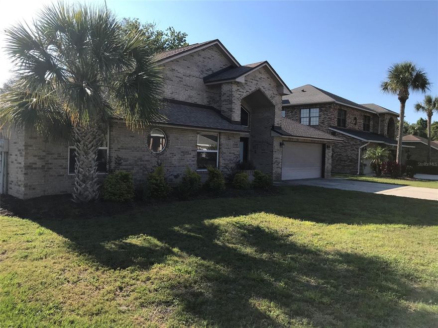 3 Bedroom / 2 Bath all brick home located in Countryside gated community.  Large master bedroom with walk-in closet.  Master bath has His/Her sinks, large tub & separate shower with door to screened in patio and heated pool.  Small pet OK with fee.