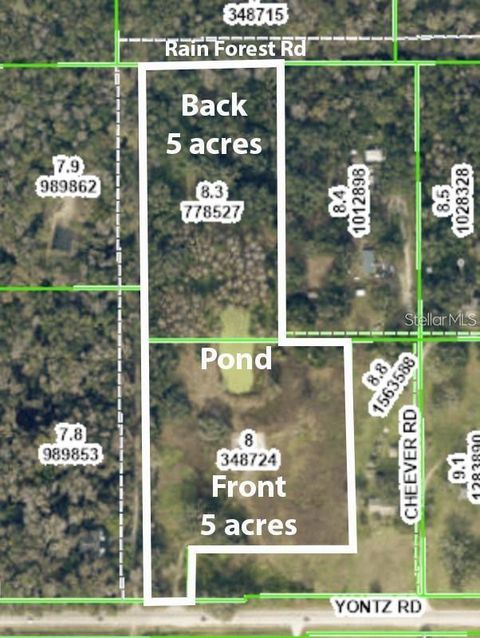 RAIN FOREST ROAD BROOKSVILLE FL 34601