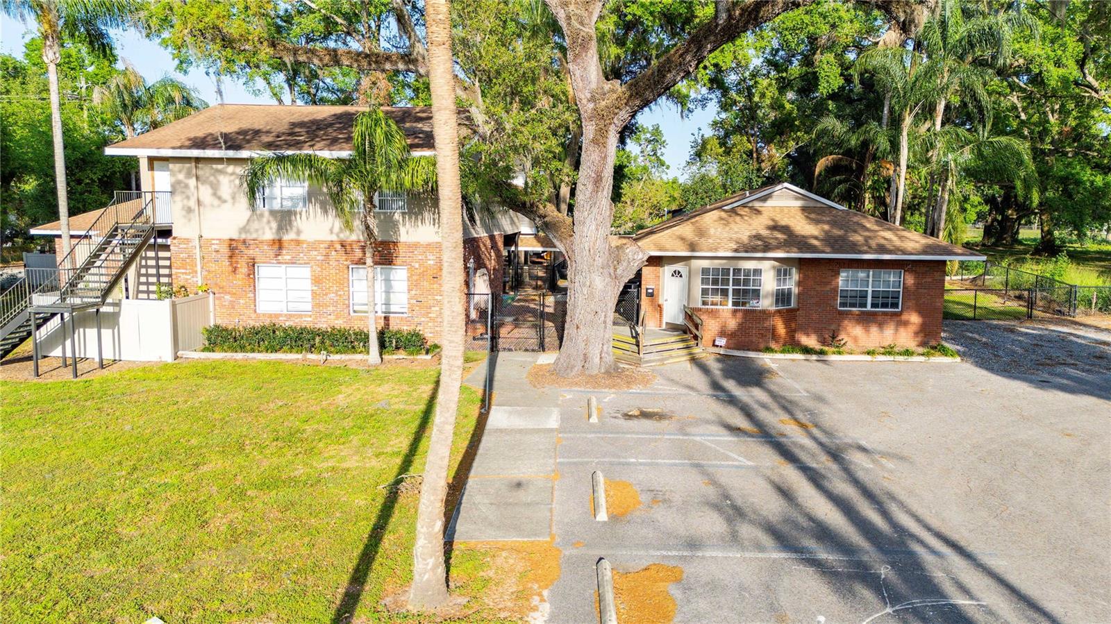 Discover this prime property located at US Hwy 98 and River Road in the growing city of Dade City, Florida. This expansive 6,300 square foot building is ideally situated over two separate buildings with excellent access to River Road. This property offers a strategic location in the downtown area, catering perfectly to many opportunities.
The building boasts a versatile layout and was previously used as Child Care Center for 72 children. The two buildings boast two newer roofs, one in 2019 and one in 2020 and newer HVAC units. A new drain field was installed in 2020, and the fire alarm system has been upgraded and recently certified. The property also has a full commercial kitchen, equipped with an exhaust hood and Ansul system recently certified. Additionally, a Divinity Hill playground system (2020) as well as a basketball court and multiple improved outdoor areas finish the site.
This property presents an exceptional opportunity for businesses seeking to capitalize on the area's economic expansion. This facility promises both functionality and convenience in a highly desirable location.
Key Features:
Total Area: 6,377 square feet
Two Buildings on site, connected by walkway cover
Strategic Location along the US Hwy 98 Bypass (currently being widened)
Playground Equipment, Basketball Court
Full Commercial kitchen including hood and suppression
Ample Parking
Unlimited potential
Don't miss out on this chance to secure a foothold in one of Florida's burgeoning markets. Contact us today to schedule a viewing and explore the potential this property holds for your business endeavors.