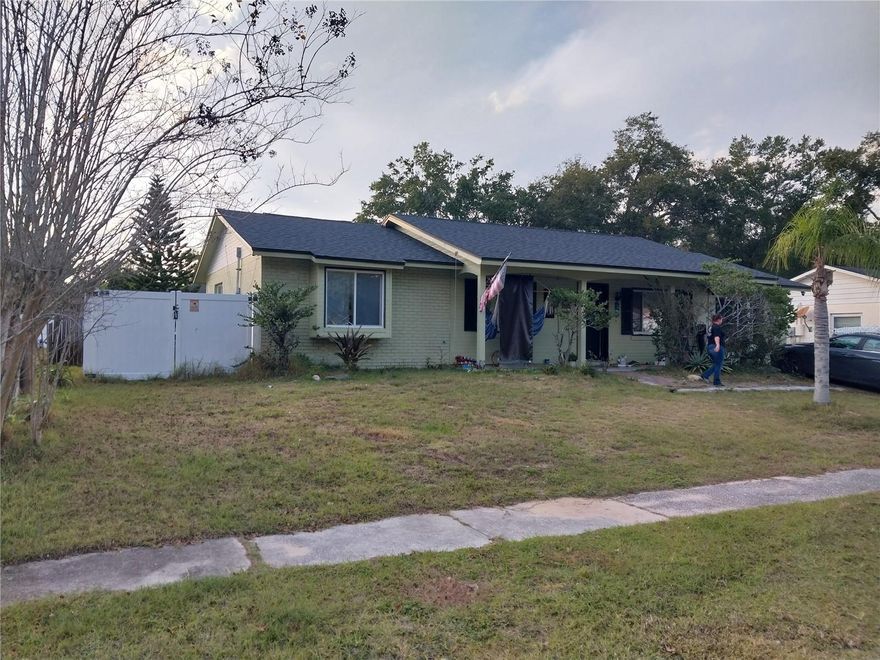 PRICED TO SELL FAST! This pool home needs to be sold quickly due to circumstances. If you wanted a pool home, now is your chance to snag this deal. Roof redone in 2021. Newer air handler. Spacious fenced in yard with vinyl fence, and a solid large shed / workshop. Home recently remodeled with updated kitchen, updated bathroom, flooring, and fixtures such as ceiling lights / fans. Has laundry room, and large screened in back porch overlooking the pool. Garage converted into bedroom, with additional pantry for plenty of extra room. All reasonable offers considered.