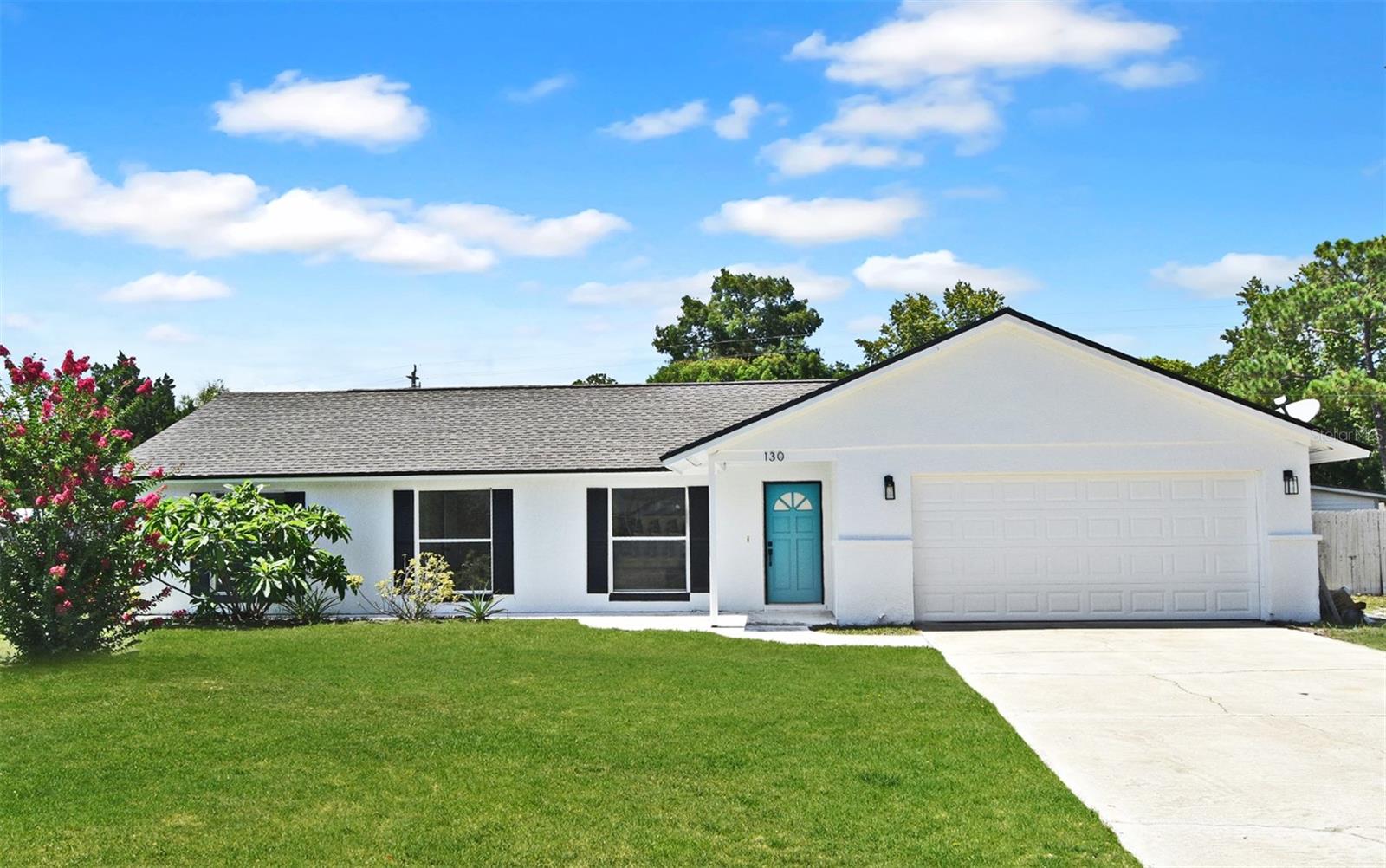 Welcome to this fully renovated 3-bedroom, 2-bathroom home with a HUGE backyard located at 130 Krider Road, Sanford, FL! Nestled in a peaceful neighborhood, this home offers a perfect blend of comfort, convenience, and style, with a spacious layout ideal for family living.
updated kitchen, updated bathrooms, updated windows, new floors, quartz countertops and so much more. Whether you're a first-time homebuyer or looking for your next family home this is the place for you. Roof 2018, A/C 2025, updated water heater, updated windows, copper plumbing, GE electrical panel.