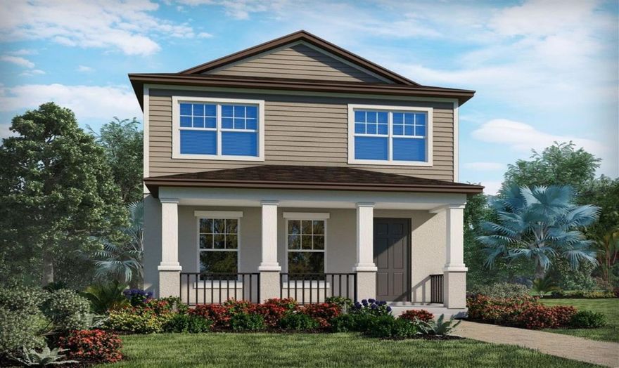 Brand NEW energy-efficient home ready September 2020! Spacious Tennyson home with open kitchen and private dining. Primary suite features a large walk-in closet and dual vanities. Modern cabinets, granite countertops, ceramic tile flooring, and natural taupe carpets. Build your dream home today at Venetian Bay! ;Water: City